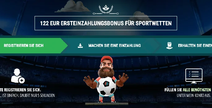 22bet Casino Registrierung banner